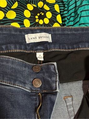 Lane Bryant Dark Indigo High-Rise Jeans